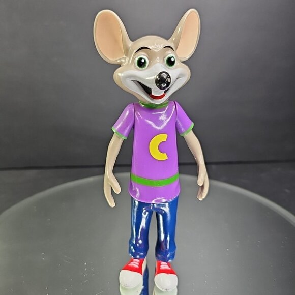 Chuck E Cheese Poseable Moveable Arms PVC Action Figure Approx 7" CN - Picture 1 of 8